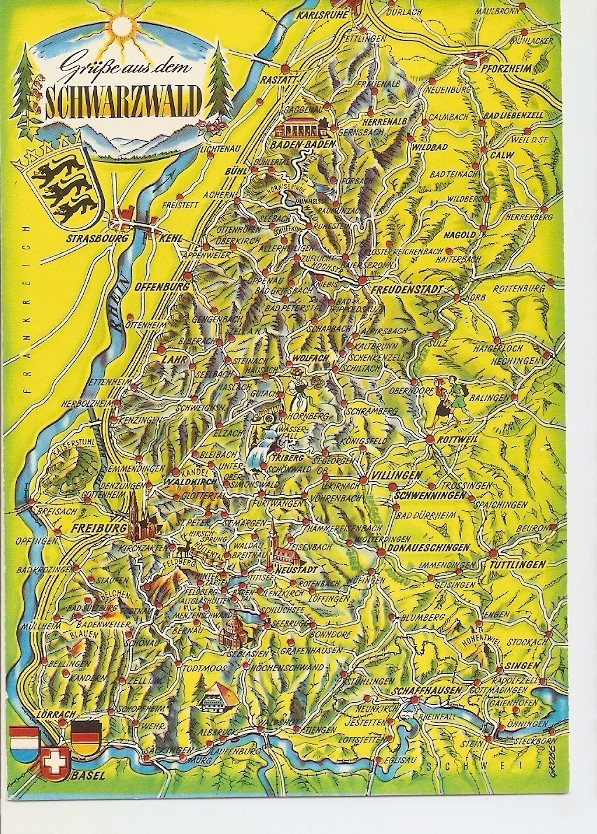 Postal 035760 : Schwarzwald