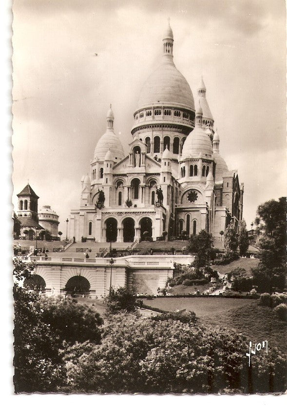 Postal 035767 : Paris en Flanant. Basilique du Sacre-Coeur de Montmartre