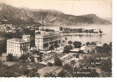 Postal 035783 : Les Hotels Bedford et Savoy Beaulieu-sur-Mer etre Nice et Monte-Carlo