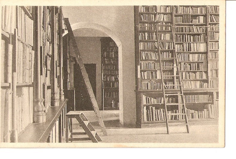 Postal 035815 : Cartuja de Montalegre - Un Rincon de la Biblioteca