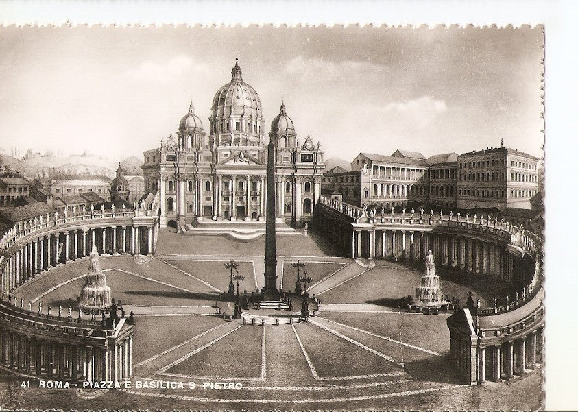 Postal 035832 : Roma - Piazza e Basilica S. Pietro