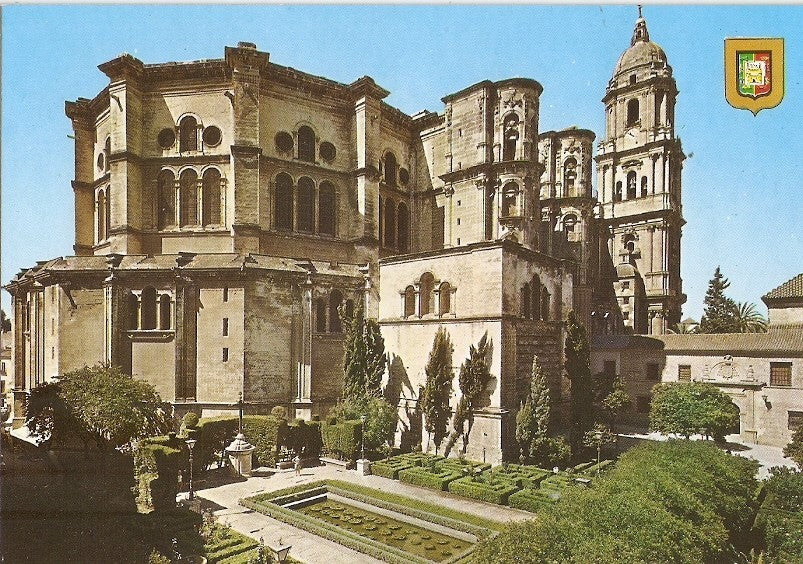Postal 035871 : Malaga (Costa del Sol). La Catedral