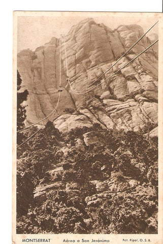 Postal 035879 : Montserrat. Aereo a San Jeronimo