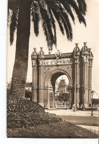 Postal 035883 : Barcelona. Arco de Triunfo
