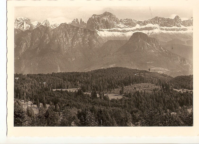 Postal 035904 : Catinaccio visto dal Renon Dolomiti
