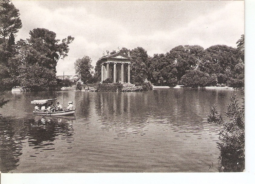 Postal 035908 : Roma. Villa Borghese - The Pond