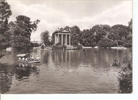 Postal 035908 : Roma. Villa Borghese - The Pond