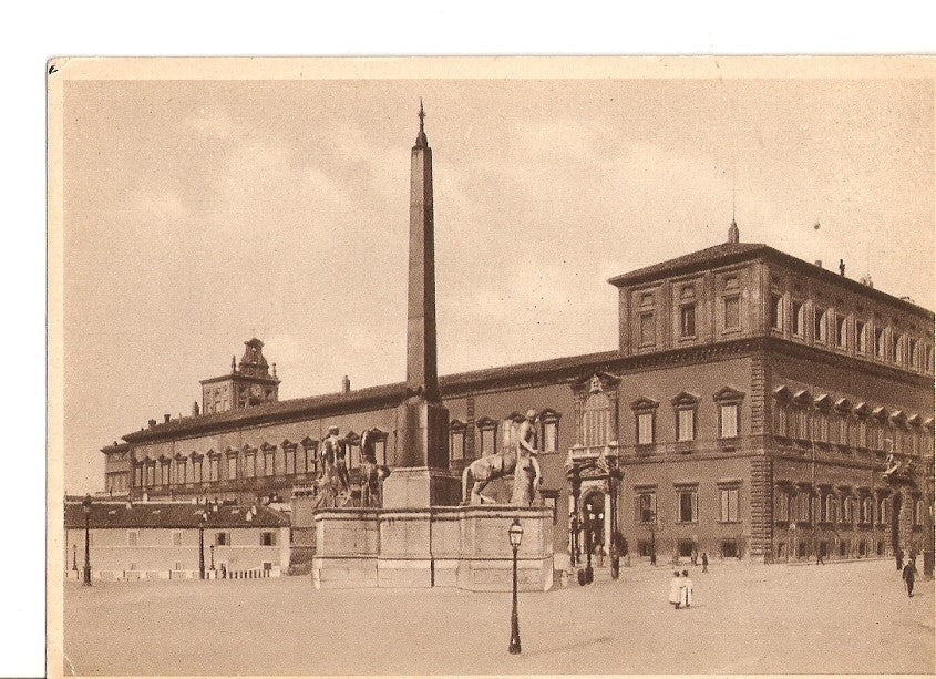 Postal 035937 : Roma - Palazzo del Quirinale ora Residenza Reale