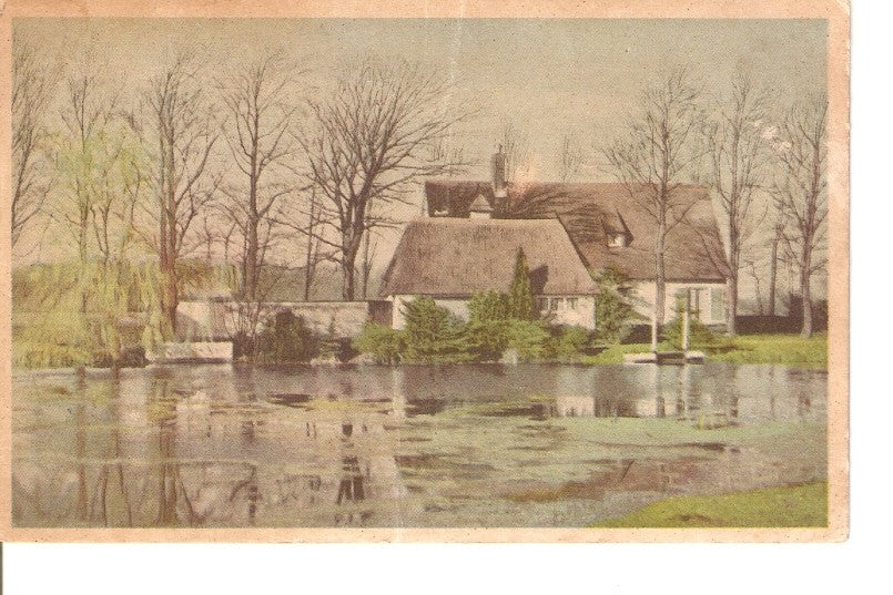 Postal 035958 : Casa junto al lago