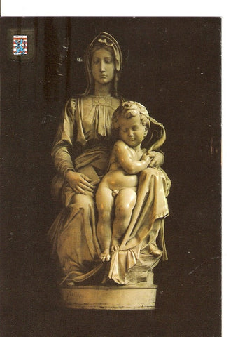 Postal 035963 : Burgge. Virgin with the Infant Jesus - 16th century Michel-Angelo
