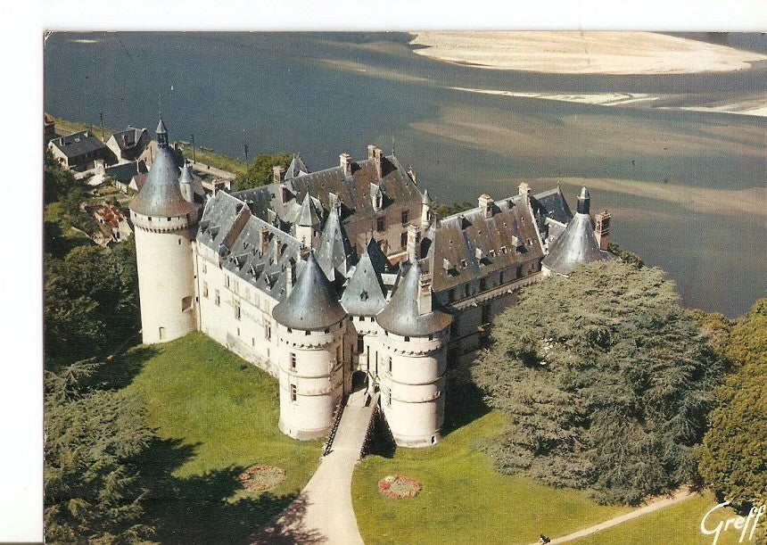 Postal 035969 : Les Châteaux de la Loire. Le Château de Chaumont (Loir-et-Cher) vu davion