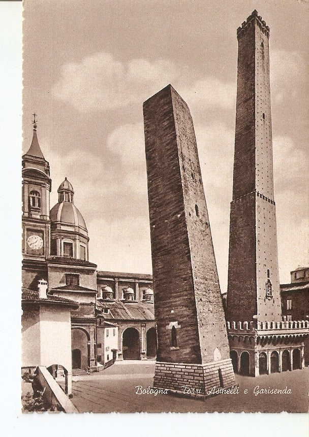 Postal 035973 : Bologna Torri Asinelli e Garisenda