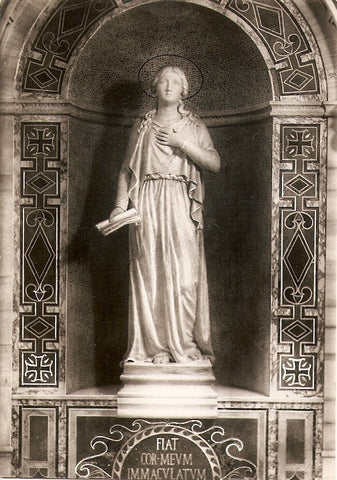 Postal 035974 : Roma - S. Cecilia in Trastevere. Statua dellAureli