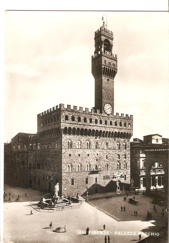 Postal 035977 : Firenze- Palazzo Vecchio