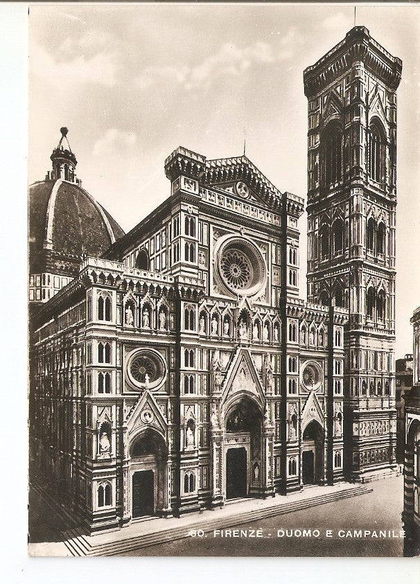 Postal 035979 : Firenze - Duomo e Campanile