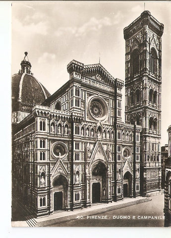 Postal 035979 : Firenze - Duomo e Campanile