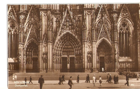 Postal 035984 : koln a.Rhein Domportal
