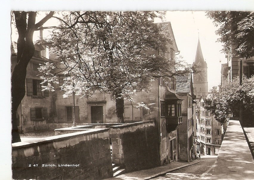 Postal 035996 : Zurich Lindenhof