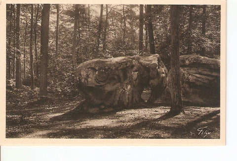 Postal 036039 : Barbizon and its Forest. The Elephant and la petite Suisse