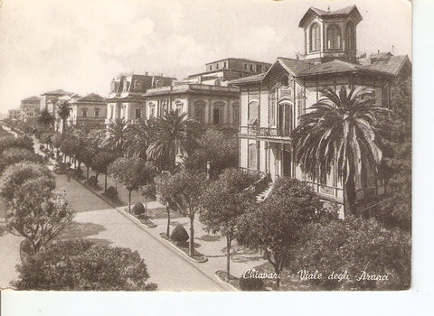 Postal 036054 : Chiavari - Viale degli Aranci. Orangen Allee