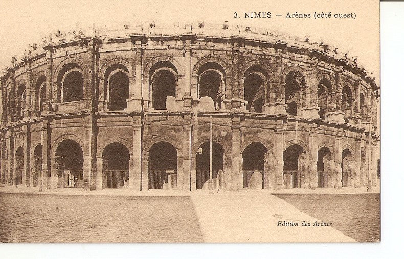 Postal 036062 : Nimes - Arenes (cote ouest)
