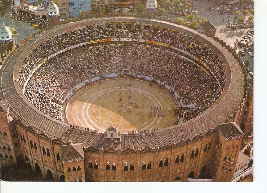 Postal 036066 : Corrida de Toros. Una plaza en dia de corrida