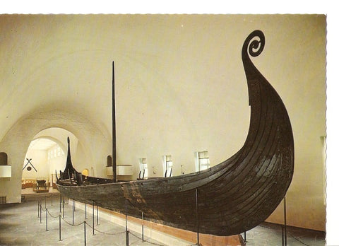 Postal 036073 : Oslo Norway. The Oseberg Ship