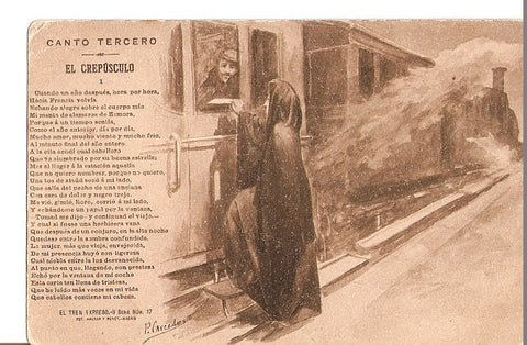 Postal 036088 : El tren Expreso