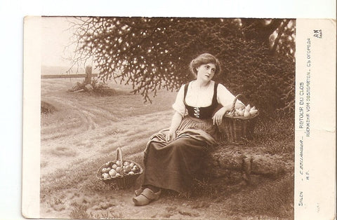 Postal 036094 : Salon C. Bellanger- Retour Du Clos Ruckkehr Vom Obstgarten