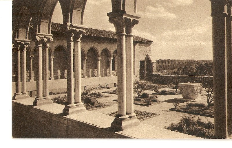 Postal 036133 : Bonnefont Cloister. General View. The Metropolitan Museum of Art - The Cloisters