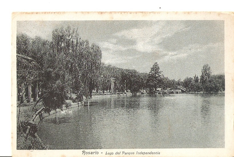 Postal 036136 : Rosario - Lago del Parque Independencia
