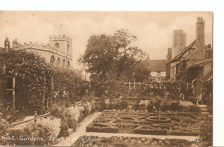 Postal 036138 : Knot Gardens Stratford on Avon
