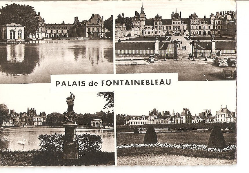 Postal 036161 : Palais de Fontainebleau