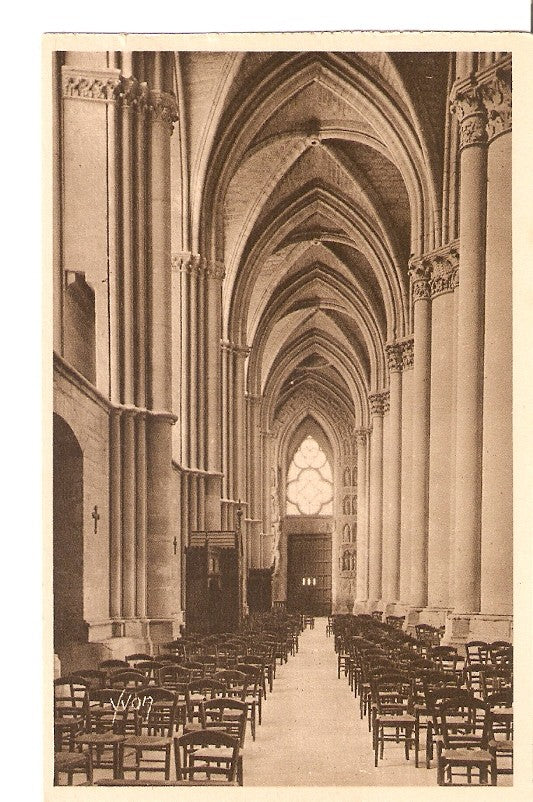 Postal 036167 : La Douce France. Reims (Marne). La Cathedrale - Transept Sud