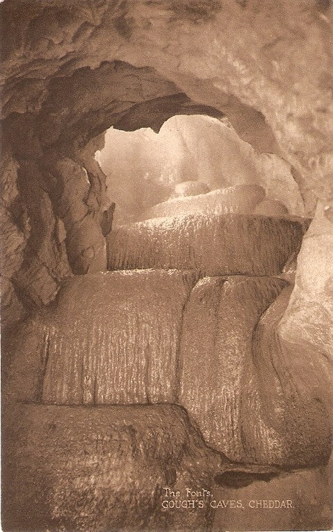 Postal 036169 : The Fonts. Goughs Caves Cheddar