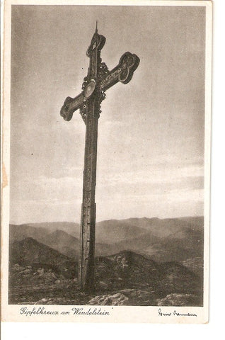 Postal 036194 : Gipfelkreuz am Weinschanke