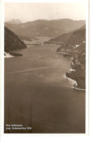 Postal 036198 : Der Achensee geg. Scholastika