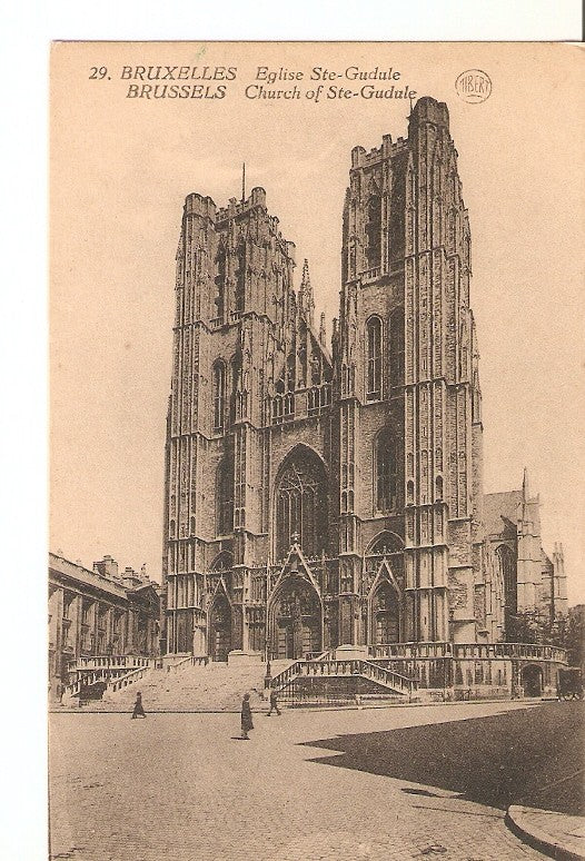 Postal 036199 : Brussels. Church of Ste-Gudule