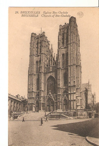 Postal 036199 : Brussels. Church of Ste-Gudule