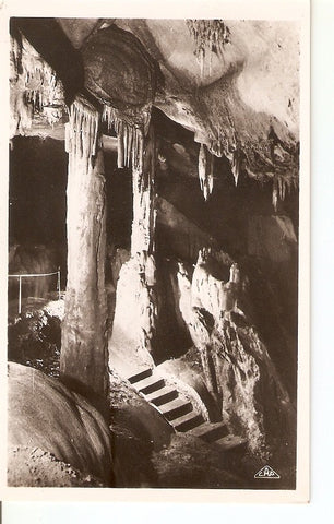 Postal 036210 : Les Grottes de Betharram. Le Passge des Colonnes