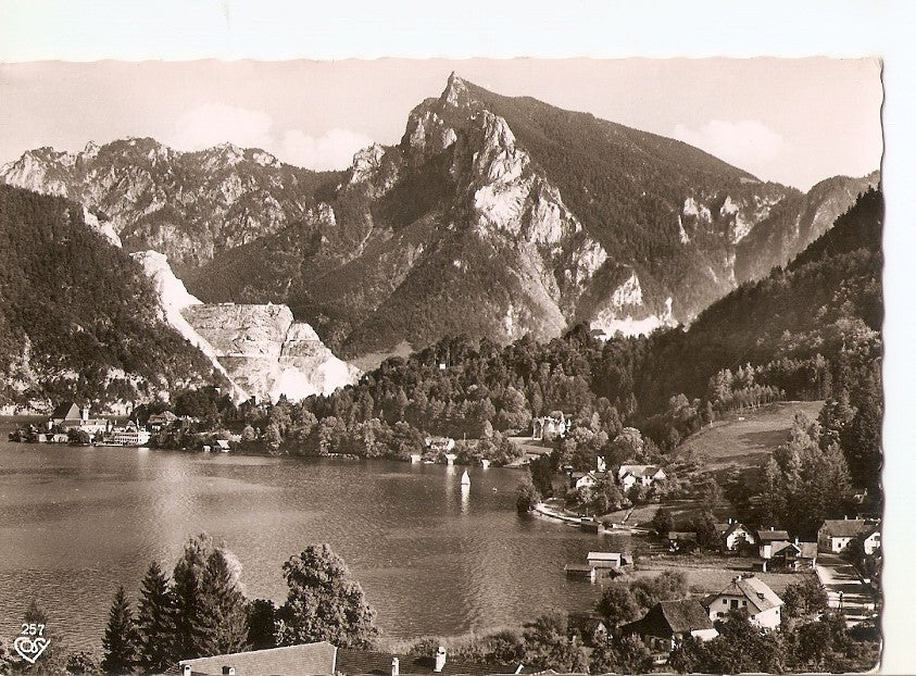 Postal 036237 : Traunkirchen - Winkl am Traunsee mit Schlafender Griechin