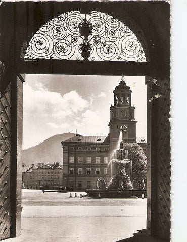Postal 036260 : Salzburg. Residenzbrunnen u. Glockenspiel