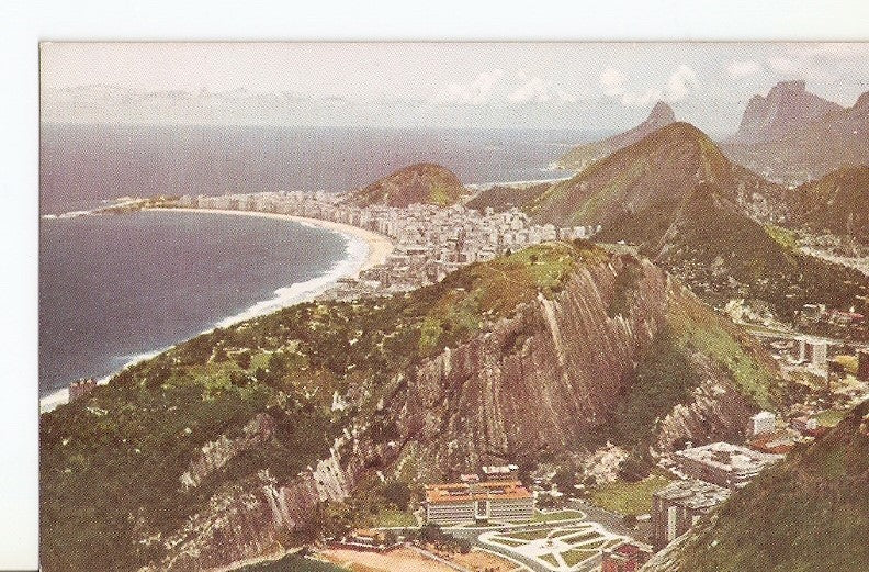 Postal 036370 : Rio de Janeiro: vista panoramica de la capital de Brasil 