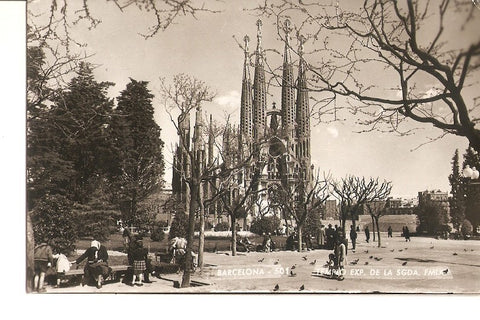 Postal 036430 : Barcelona templo Exp. De la Sagrada Familia