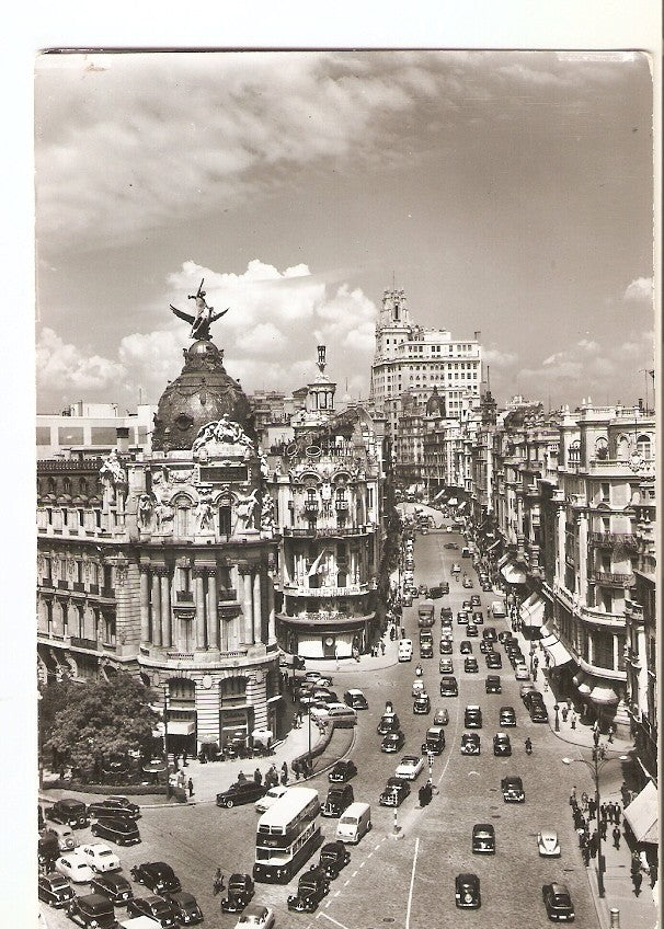 Postal 036443 : Madrid. El Fenix y Avenida Jose Antonio
