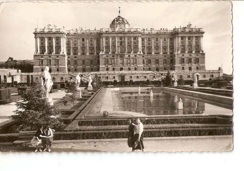 Postal 036447 : Madrid. Fachada Norte del Palacio Nacional