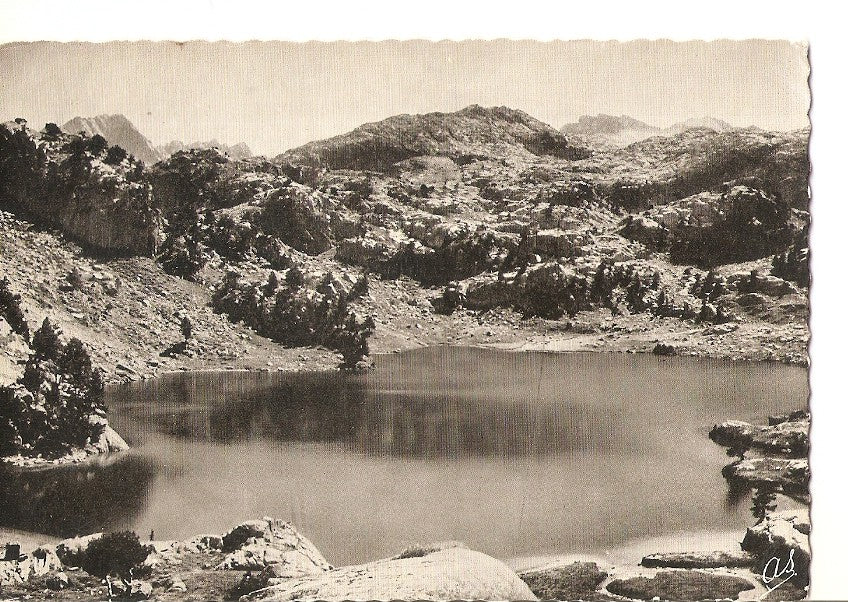 Postal 036516 : Valle de Aran (Lleida). Circo lacustre de Colomes lago Mayor