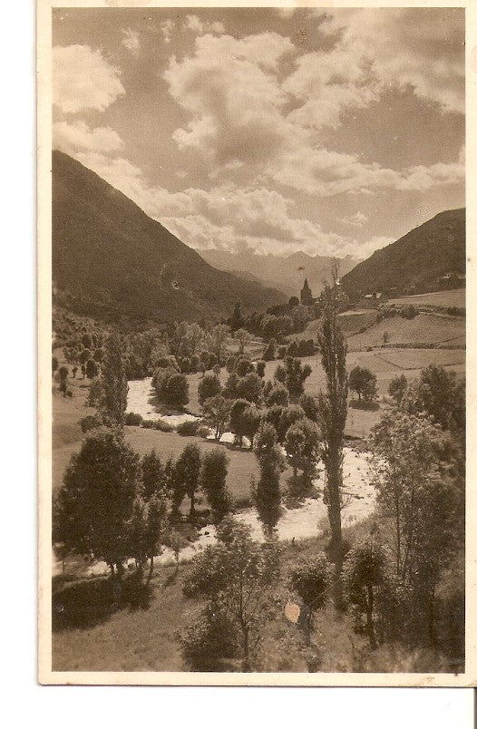 Postal 036576 : Valle de Aran (Lerida). Paisaje de Gessa
