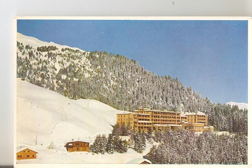 Postal 036651 : Grand Hotel Tschiggen - Arosa. Suisse