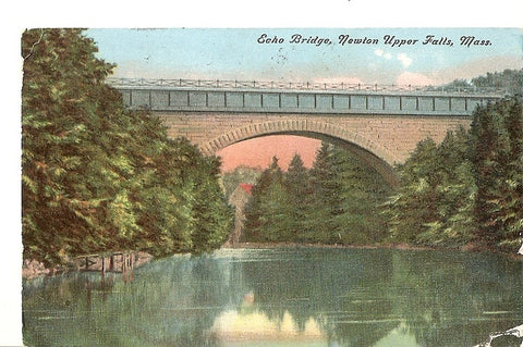 Postal 036655 : Echo Bridge Newton Upper Falls Mass